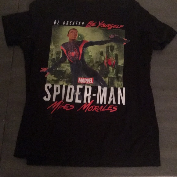 Miles Morales kids Spider-Man tee - Picture 1 of 3